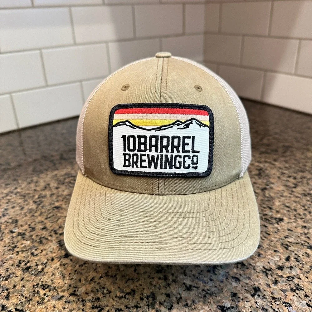 10 Barrel Brewing Co. Yupoong Classics Trucker Hat Snapback Tan